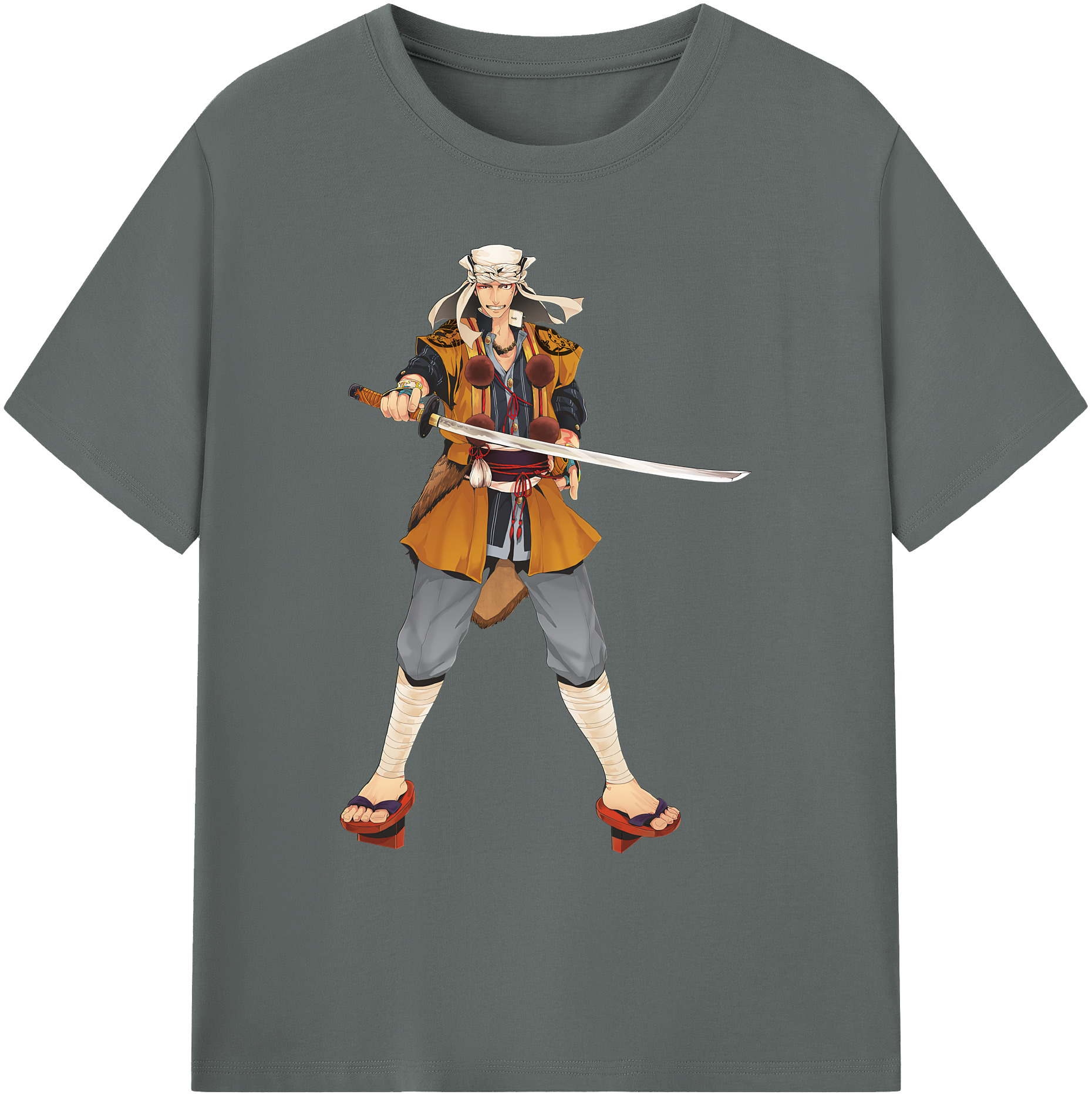 （画像用） 刀剣乱舞 Touken Ranbu 綿100％ メンズ半袖Tシャツ｜肌触りやわらか＆通気性